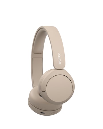 Sony WH-CH520 Wireless On-Ear Headphones - Beige