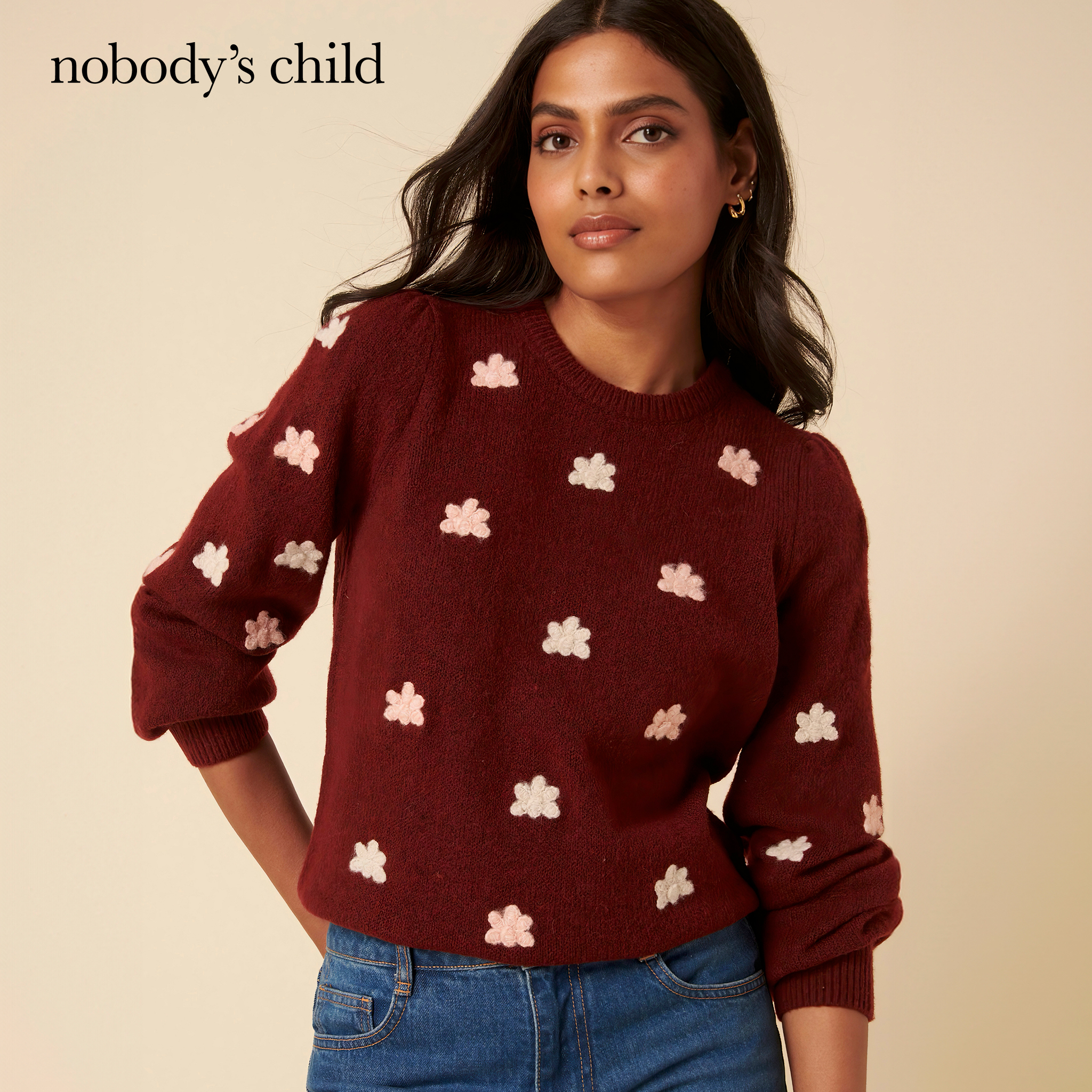Cloud detail knitwear from Nobody's Child