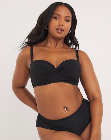 MAGISCULPT Twist Front Bandeau Underwired Bikini Top