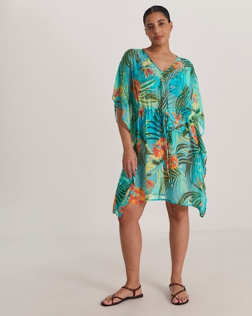 MAGISCULPT Embellished Beach Kaftan