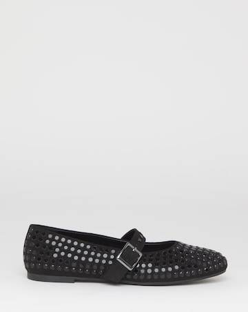 Addison Studded Mary Jane Shoes - Extra Wide Fit (EEE)