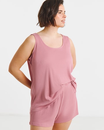 Pretty Secrets Vest And Short Lounge Set