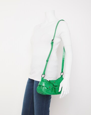 Croc Shoulder Bag
