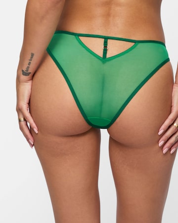 Ann Summers Divine Temptation High Waist Brazilian Mid Green