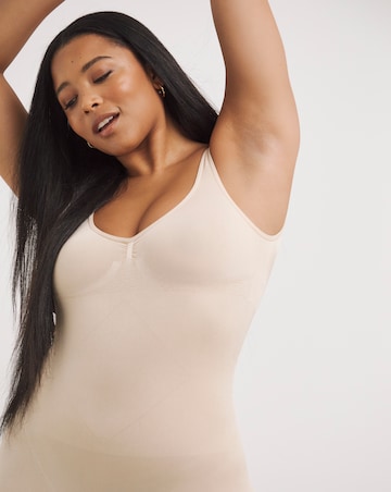 MAGIC Bodyfashion Medium Control Low Back Bodysuit Latte