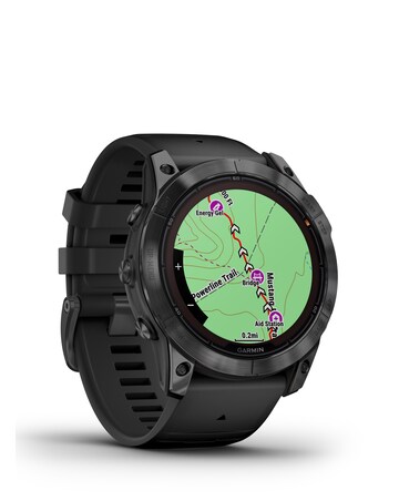 Garmin Fenix 7X Pro Solar Edition 51mm Smart Watch - Slate Grey with Black Band
