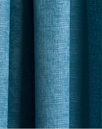 Matrix Light Filtering Textured Embossed Pencil Pleat Thermal Curtain
