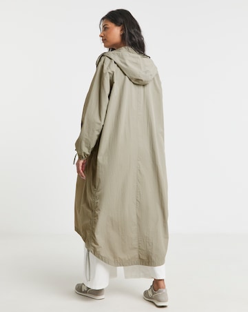 Simply Be Sage Utility Parachute Jacket