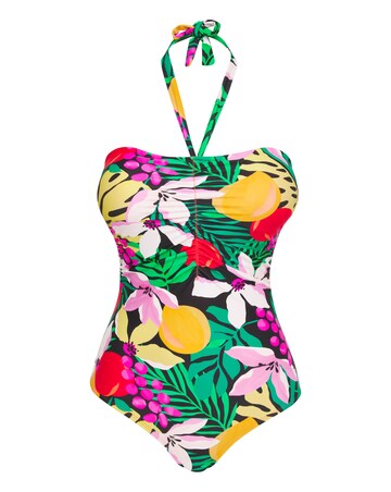Fruit Bandeau Swimsuit