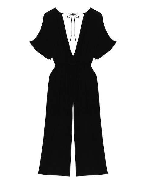 JD Williams Dark Tropics Beach Jumpsuit
