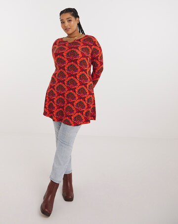 Joe Browns Bold And Beautiful Dipped Hem Longline Jersey Tunic