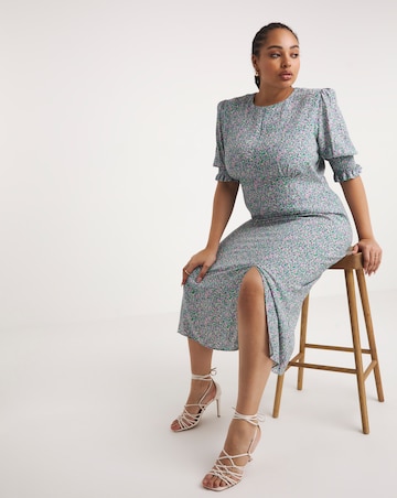 Nobody's Child Luna Ditsy Floral Midi Dress