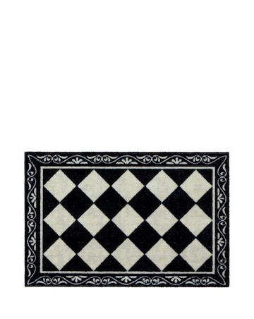 My Mat Nylon Indoor Pattern Manor Tile Doormat