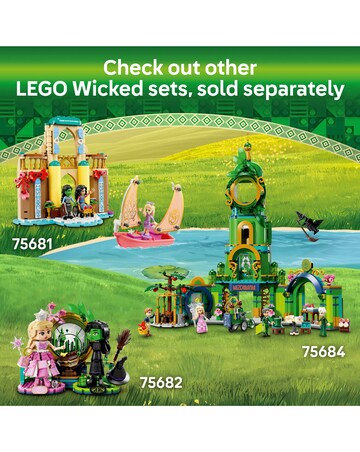 LEGO Wicked Glinda & Elphaba's Dormitory Collectible Toy Model 75683