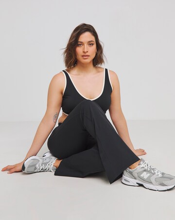 TALA DayFlex Contrast Trim Wrap High Waisted Yoga Pant