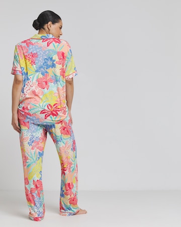 Figleaves Camelia Button Through Pyjama Set