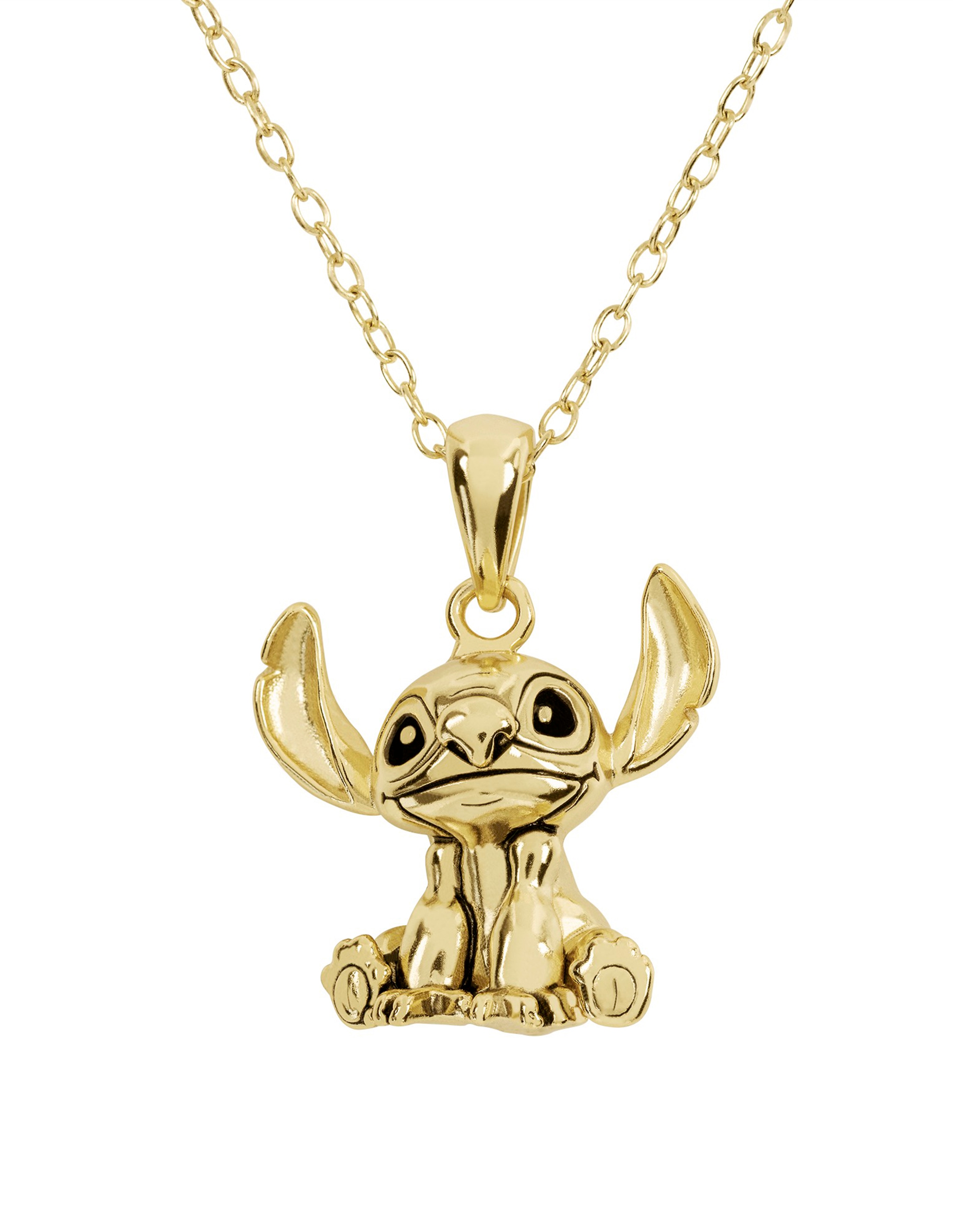 Disney Lilo Stitch Gold Necklace Simply Be