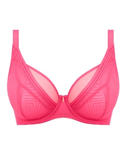 Freya Tailored High Apex Plunge Wired Bra Red
