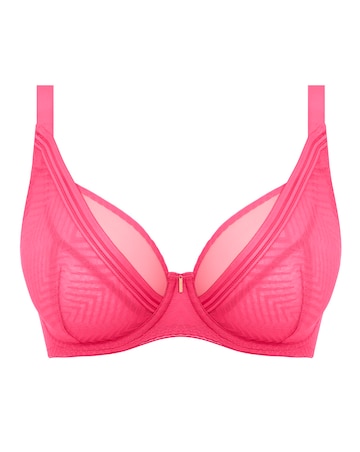 Freya Tailored High Apex Plunge Wired Bra Red