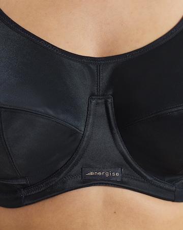 Elomi Energise High Impact Wired Sport Bra Black
