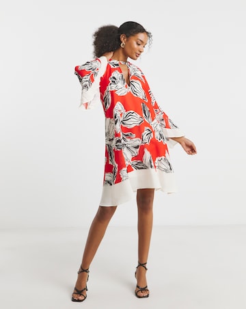 Joanna Hope Bat Wing Shift Dress