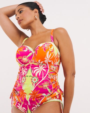 Figleaves Frida Underwired Bandeau Tankini Top