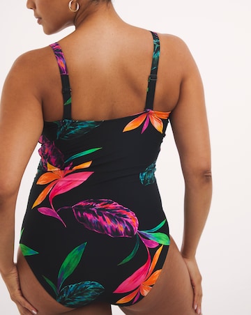MAGISCULPT Medium Control Bandeau Swimsuit With Detachable Straps