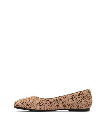 Clarks Animal Print Livia Lily Shoes - Standard Fit (D)