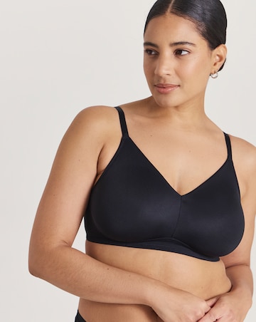 Pretty Secrets (3 Pack) Claire Micro Moulded Full Cup Non Wired Bras (B-E)