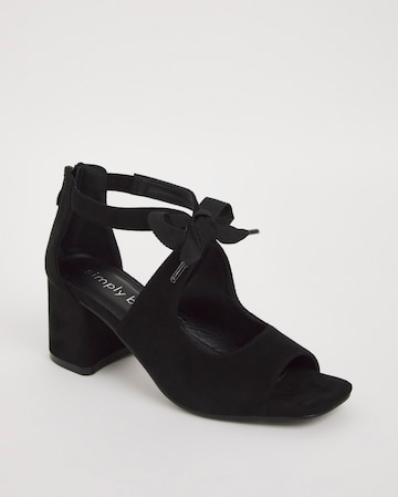 Becky Front Bow Shoe Boot - Extra Wide Fit (EEE)