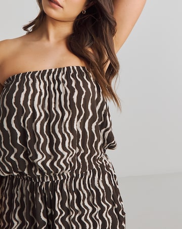 2 Pack Value Bandeau Beach Playsuits