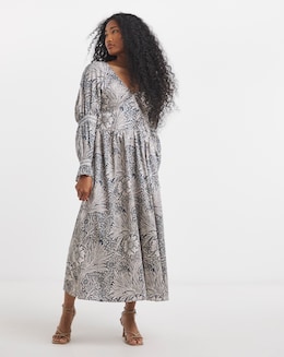 Hope &amp; Ivy Juniper William Morris Society Dress