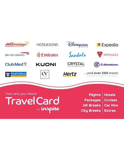 Inspire Travel #10 Gift Card