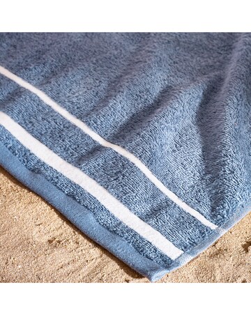 Catherine Lansfield Anchors XL Beach Towel