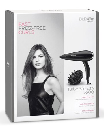 BaByliss 5572U Turbo Smooth Diffuser Hair Dryer