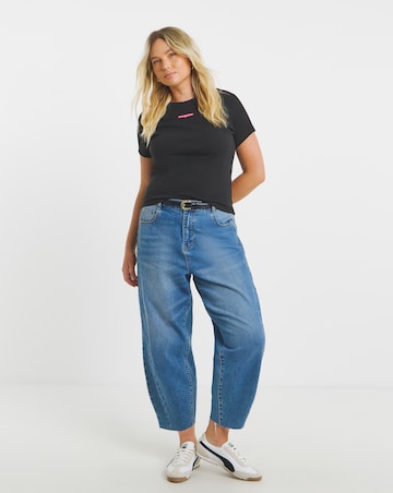 Tommy Jeans Slim Neon Logo T-Shirt