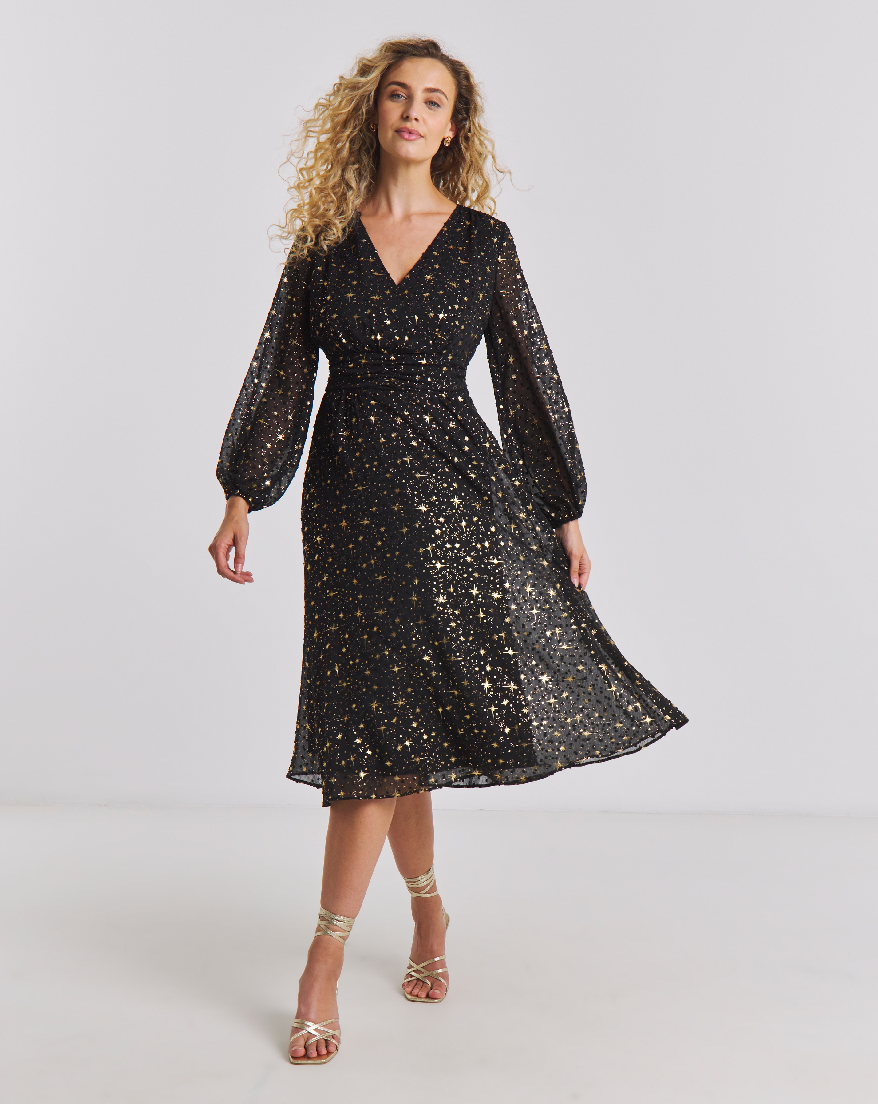 joe browns black dress Joe Browns WF323A Black Bella Border Print Jersey Dress – Experience  Boutique main image 0