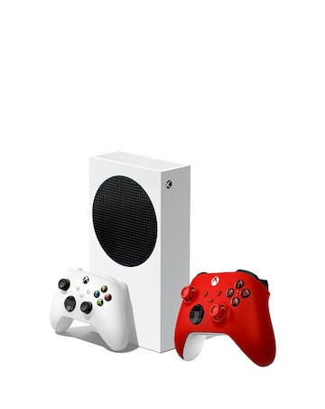 Xbox Series S & Pulse Red Wireless Controller Bundle
