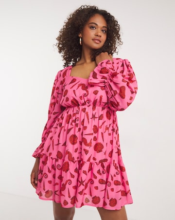 Twisted Wunder Pip Seashell Mini Dress