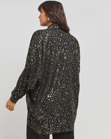 Twisted Wunder Foil Print Toni Shirt