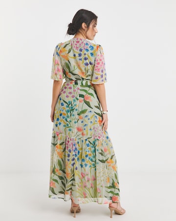 Hope & Ivyn Bonnie Wrap Maxi Dress