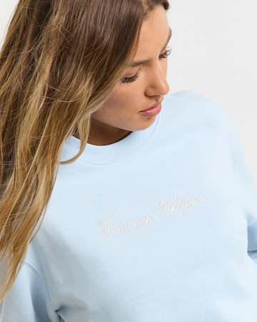 Tommy Hilfiger Pique Script Sweatshirt