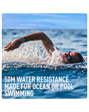 Reflex Active Venture AMOLED 50m Swim GPS Silicone Strap Smart Watch - Blue