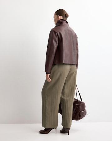 Mango High-Waisted Lyocell Trousers