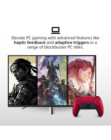 PlayStation 5 DualSense Wireless Controller - Volcanic Red