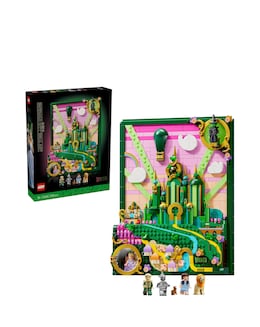 LEGO Wicked Emerald City Wall Art Aesthetic Fantasy Room Decor Gift 75685