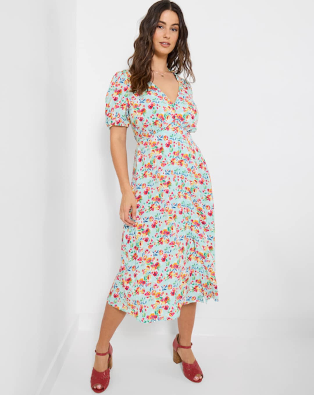 Plus Size Tea Dress Size 22 Women's UK Size 22 Tea Dresses Simply Be