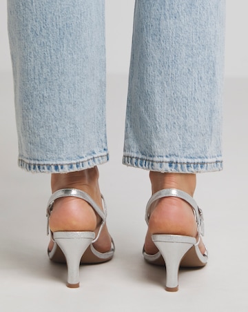Dora Barely There Classic Kitten Heel Sandal Extra Wide EEE Fit
