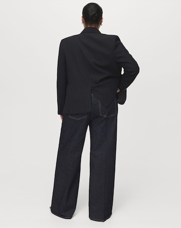 Mango High-Waisted Wide Leg Jean