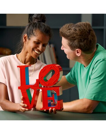 LEGO Art LOVE Building Set for Adults Gift for Couples and Home Decor Idea 31214